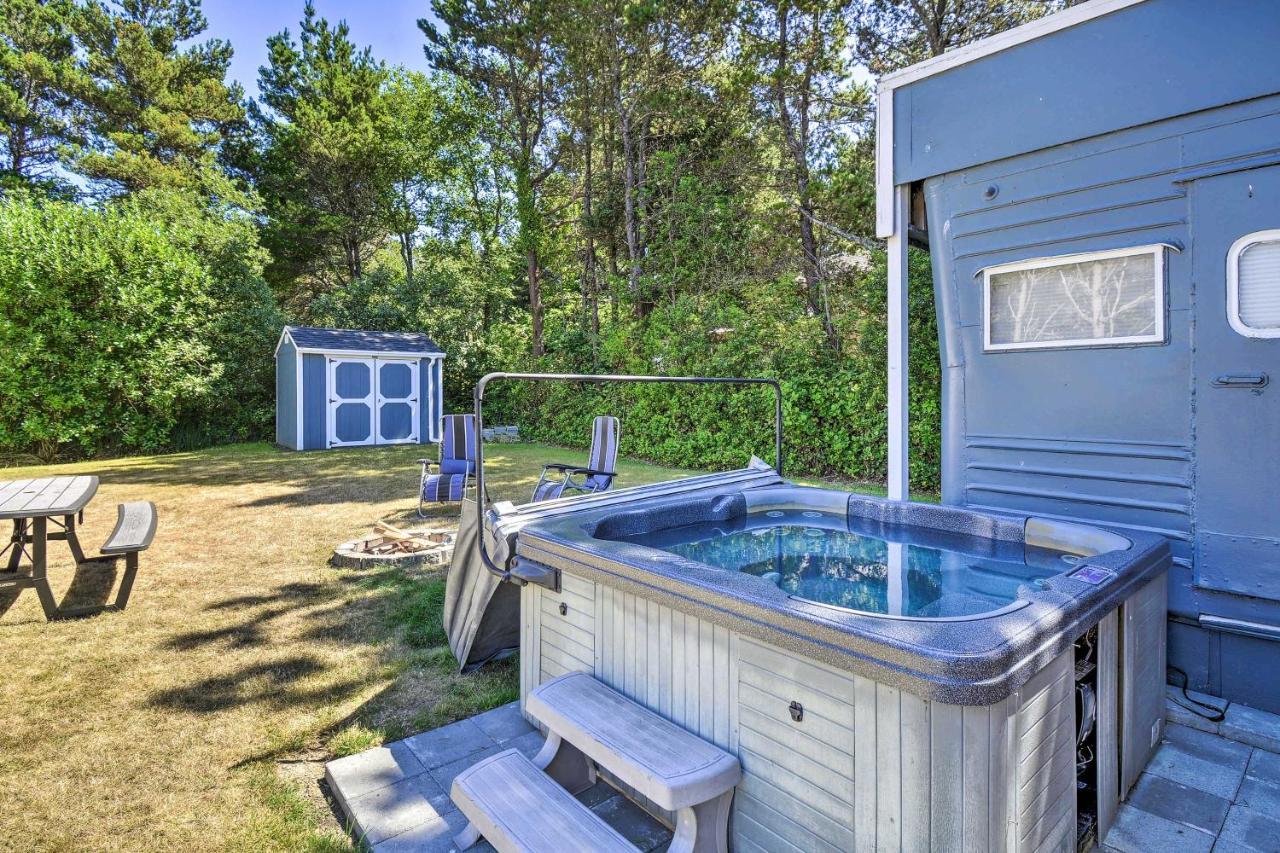 Coastal Pnw Gem With Hot Tub - Walk To Beach! Grayland ภายนอก รูปภาพ